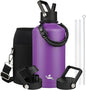 Konokyo 87 oz Insulated Stainless Steel Water Bottle Jug by Konokyo