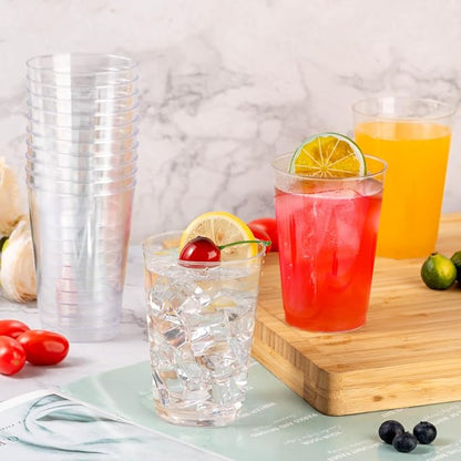 Goodluck 200PCS 12oz Clear Plastic Cups - Image 5