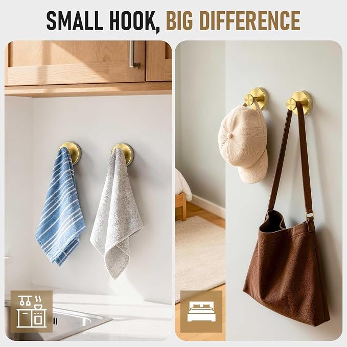 Suction Cup Hooks for Shower, Shower Hooks for Inside Shower, No Drill Bathroom - Image 3