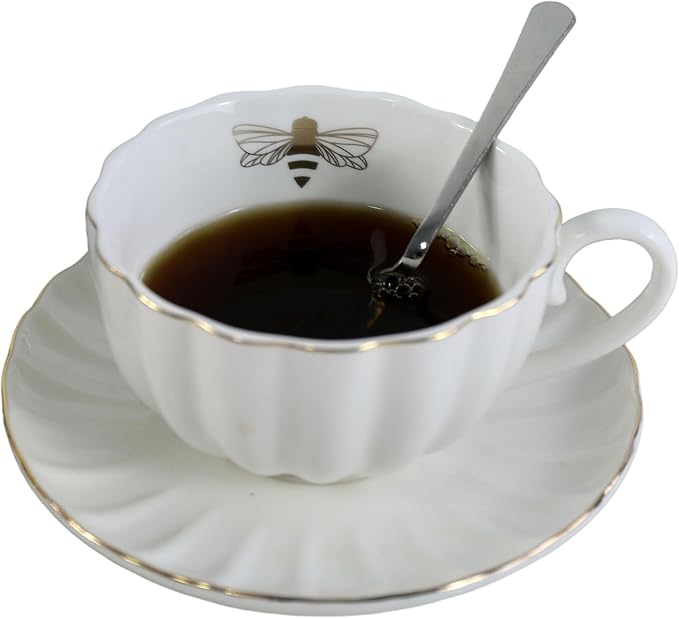 Ceramic Cup& Saucer Set by Eplze