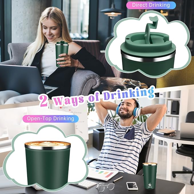 17oz Insulated Travel Coffee Mug - Image 7