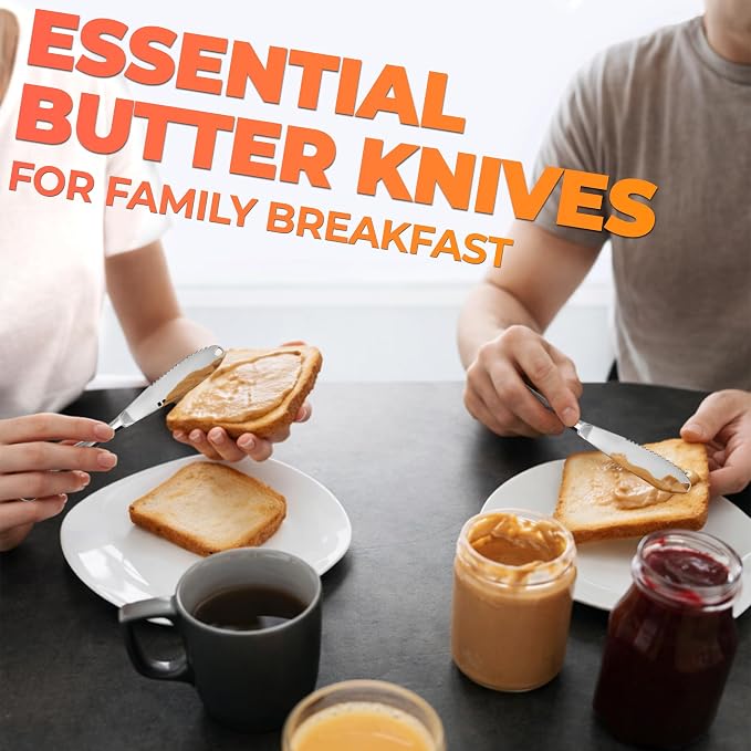 2 Pcs Butter Knife Spreader, 3 in 1, Stainless Steel | Butter Spreader Knife; - Image 6