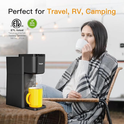 Tastyle Mini Single Serve Hot and Iced Coffee Maker - Image 5