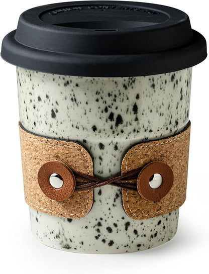 Coffee Travel Mug, Spill Proof Coffee Tumbler Coffee Cup by Cormomu