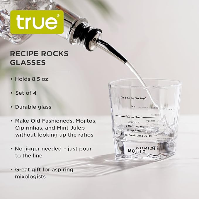 True Cocktail Rocks Glasses - Image 2
