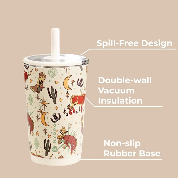 HydroJug Everyday Tumbler 14 oz, Ceramic-Lined Straw Cup - Image 3