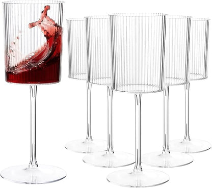 Ciaell 12 Pack Plastic Wine Glasses by Ciaell