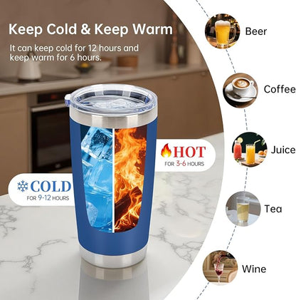 IEOVIEE 32 Pack 20oz Stainless Steel Insulated Bulk Tumblers - Image 6