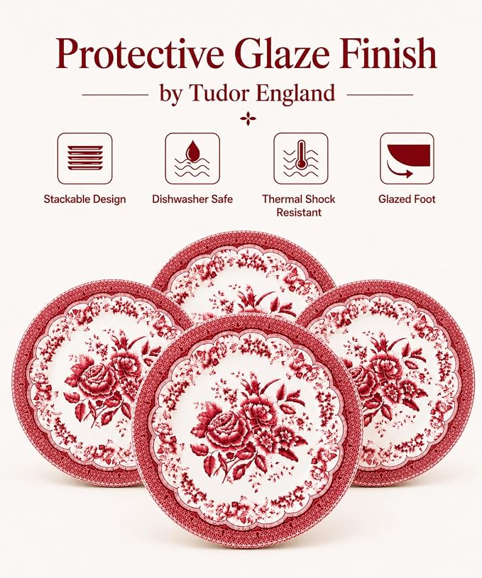 12-Piece Porcelain Dinnerware Set - Image 5