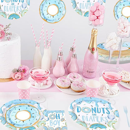 96Pcs Donut Baby Shower Decorations - Image 7
