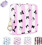 Period Bag for Teen Girls, Canvas Sanitary Napkin Storage Bag by PlaytotheExtreme