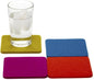Graf Lantz - Bierfilzl Merino Wool Square Coasters Set of 4 - Electric - by GrafLantz
