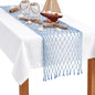 SATINIOR Fish Net Party Decorations 12 x 72'' Fishing Net Table Runner by SATINIOR