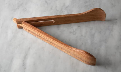 Ironwood Gourmet Spring Salad Tongs, 2.25 x 2.25 x 12 inches - Image 4