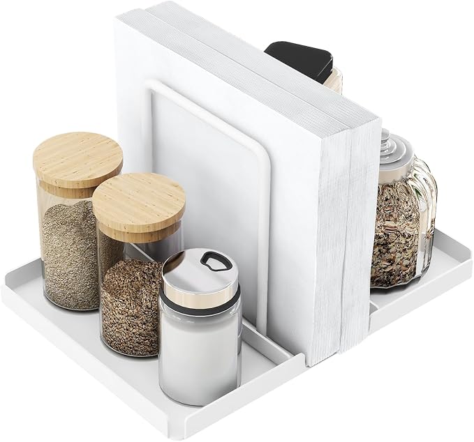 Napkin Holder for Table with Salt and Pepper Shakers Caddy, Standing Paper by Audmore