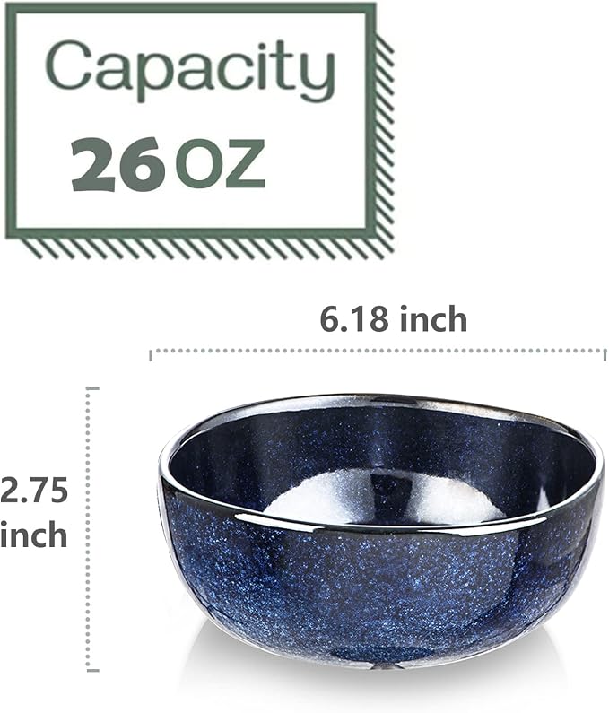 vicrays Ceramic Cereal Bowls - Image 2
