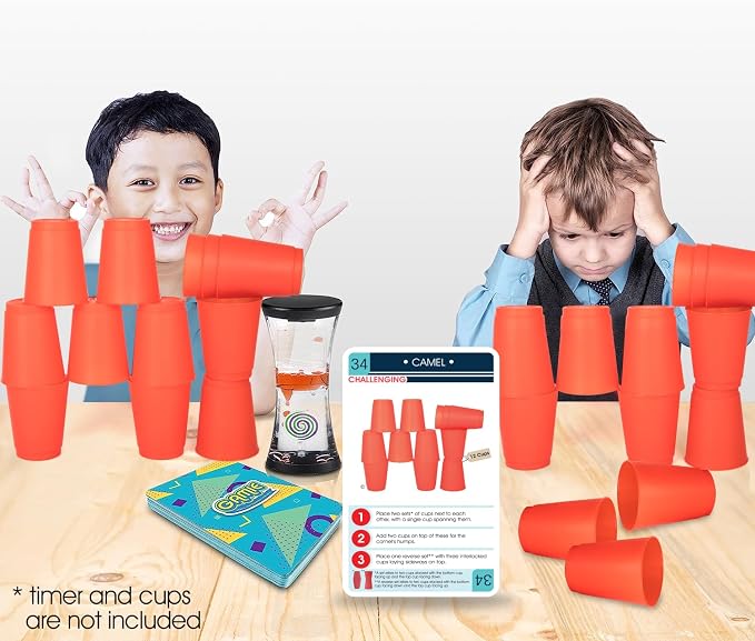Gamie Challenge Cards for Stacking Cups Game - Image 4