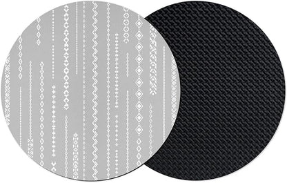 Modern Minimalist Art Coasters Set of 2, Absorbent Coasters by Unknown
