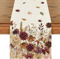 Artoid Mode 210 GSM Fall Table Runner 13x108 Inch Home Party Decor | Watercolor by ArtoidMode