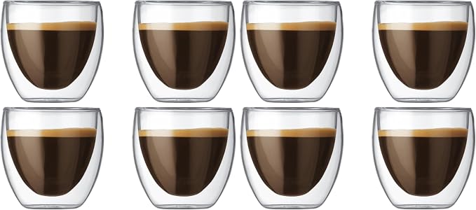 Bodum 2.5oz Pavina Double Wall High-Heat Borosilicate Glass by Bodum
