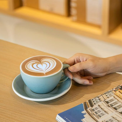 Loveramics Matt Cappuccino Cup, 10 oz Ceramic Latte Art Mug - Image 8