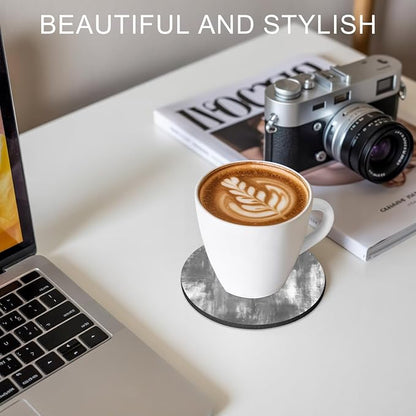 Modern Minimalist Coasters Set of 6, Absorbent Coasters - Image 7
