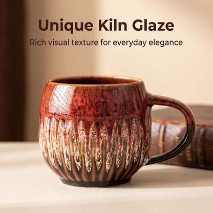 Large Ceramic Coffee Mug - 13oz Tea Cup - Image 3