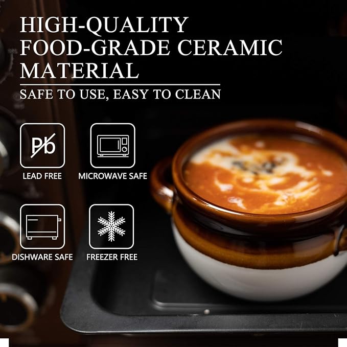 Vumdua French Onion Soup Bowls - Image 2