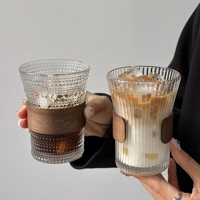 Polka Dots Glass Coffee Mug | 2-Pack - Image 5