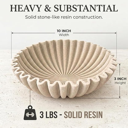OAKOA Large Decorative Bowl for Home Decor - Image 3