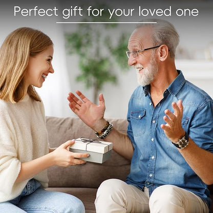 Weighted Utensils for Hand Tremors and Parkinson's Patients-Adaptive Utensils-3 Piece Set Weighted Silverware for Elderly, Arthritis, Weak Hand Grip.Gifts for Parkinsons Patients