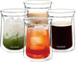 ovalware Double Wall Single Lip Insulated Glass Cup, Cocktails & All Beverages by Ovalware