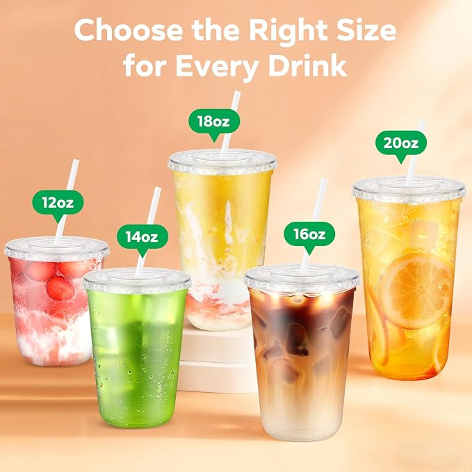 25 Pack 18 oz Plastic Cups - Image 7