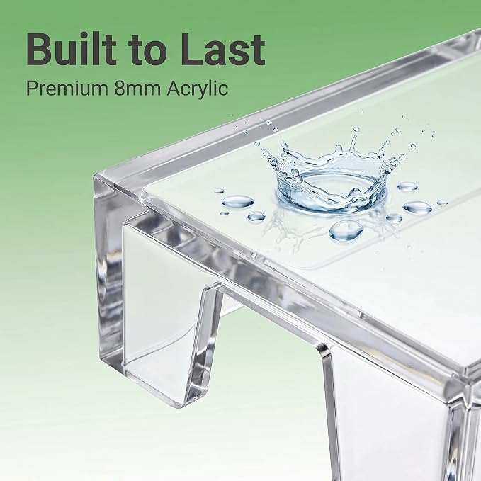Acrylic Guest Towel Holder Tray - Image 6
