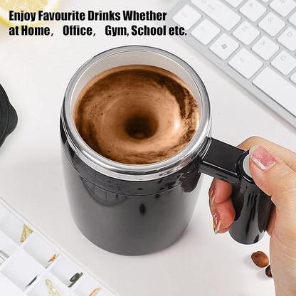 Self Stirring Mug, Rechargeable Auto Magnetic Coffee Mug - Image 8