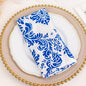 Efavormart 5 Pack Damask Flocking Taffeta Napkins by efavormart