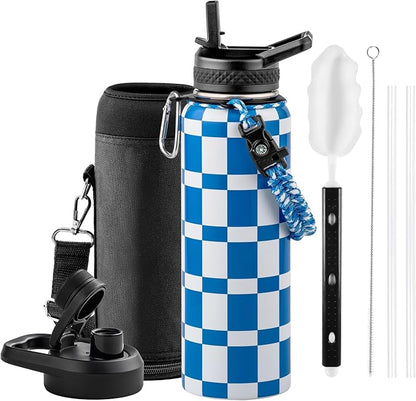 RAYMYLO Insulated Water Bottle 40 oz, Triple Wall Vacuum Stainless Steel | by RAYMYLO