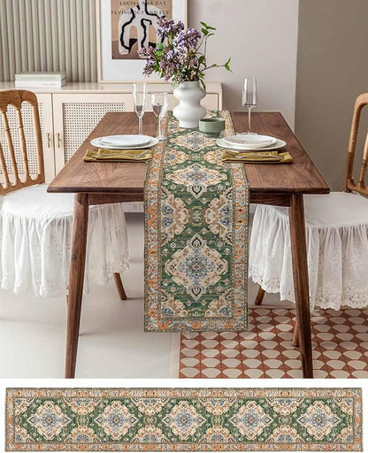 Boho Table Runners 72 Inches Long, Vintage Western Kitchen Dining Tables - Image 6