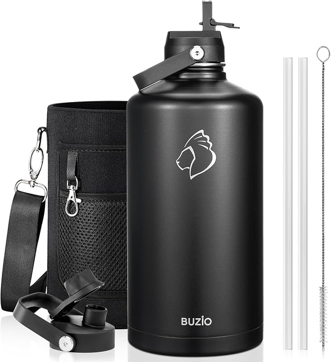 BUZIO 1 Gallon Water Bottle Insulated by BUZIO