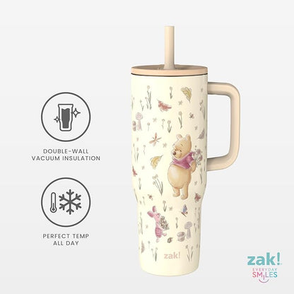 Zak Designs Winnie the Pooh 30oz Spill-Proof Insulated Travel Tumbler | BPA Free - Image 5