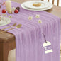 IVAPUPU Purple Table Runner 120 Inch by IVAPUPU