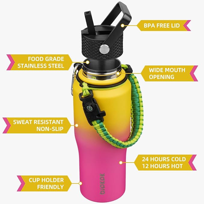 BJPKPK 23oz Insulated Water Bottle - Image 2