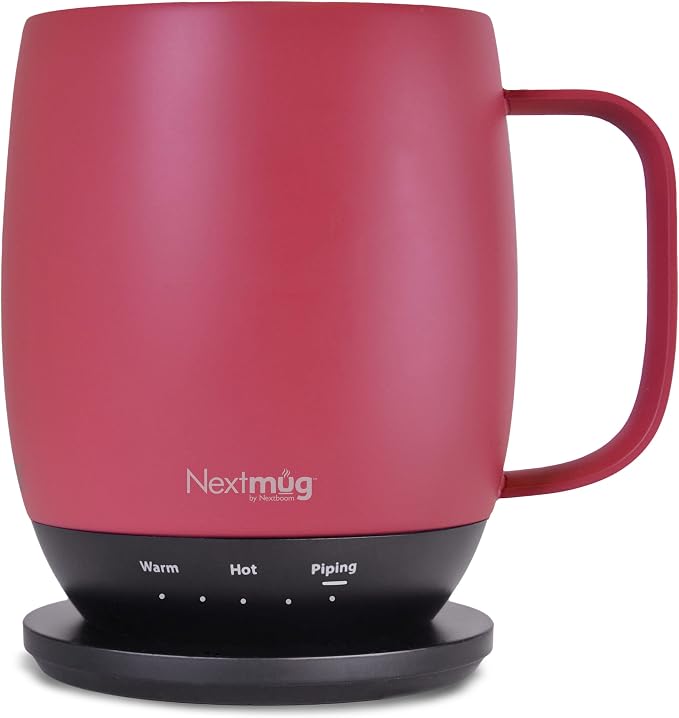 Nextmug - Temperature-Controlled, Self-Heating Coffee Mug by NextmugbyNextboom
