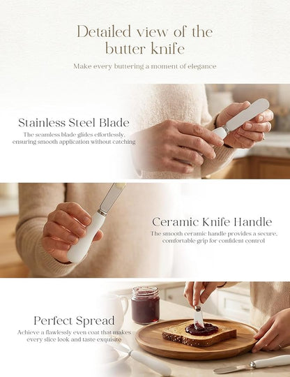 Stainless Steel Butter Knife Spreader - Image 4
