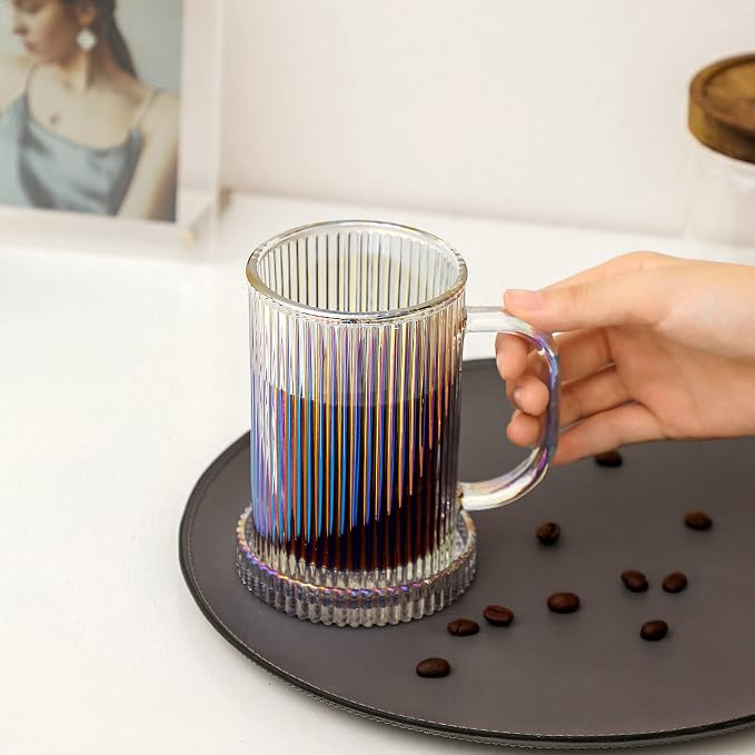 Lysenn Iridescent Glass Mug - Image 2
