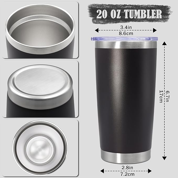 20oz Tumbler Insulated Coffee Tumblers - Image 4