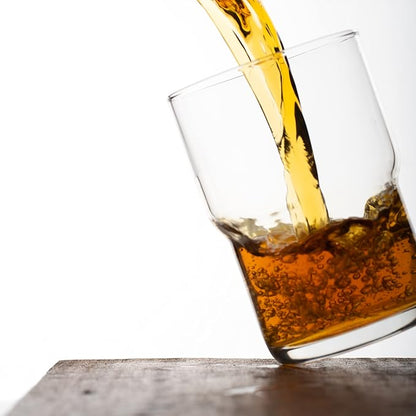 LEMONSODA Stackable Iced Coffee Glasses, 15oz Drinking Glasses, Coffee & Water - Image 4
