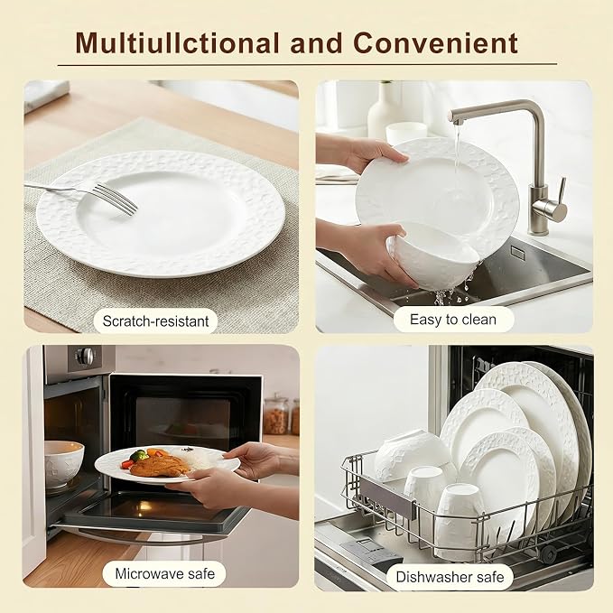 16 Piece Bone China Dinnerware Sets - Image 5