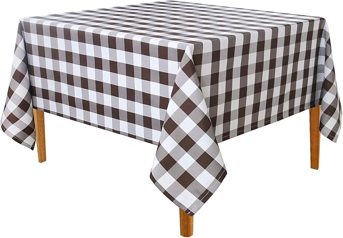 Checkered Square Tablecloth - Image 2