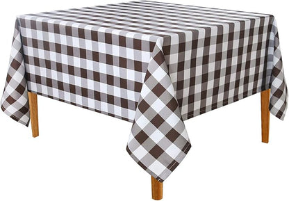 Checkered Square Tablecloth - Image 2